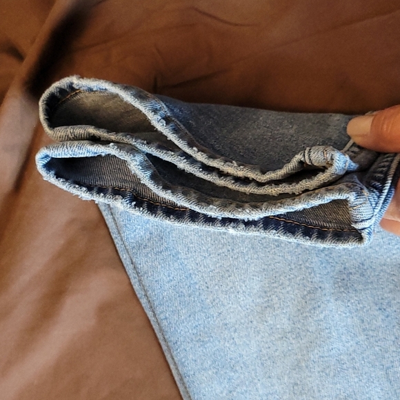 &DENIM GIRLFRIEND CUT Distressed Jeans 32 - Picture 11 of 16